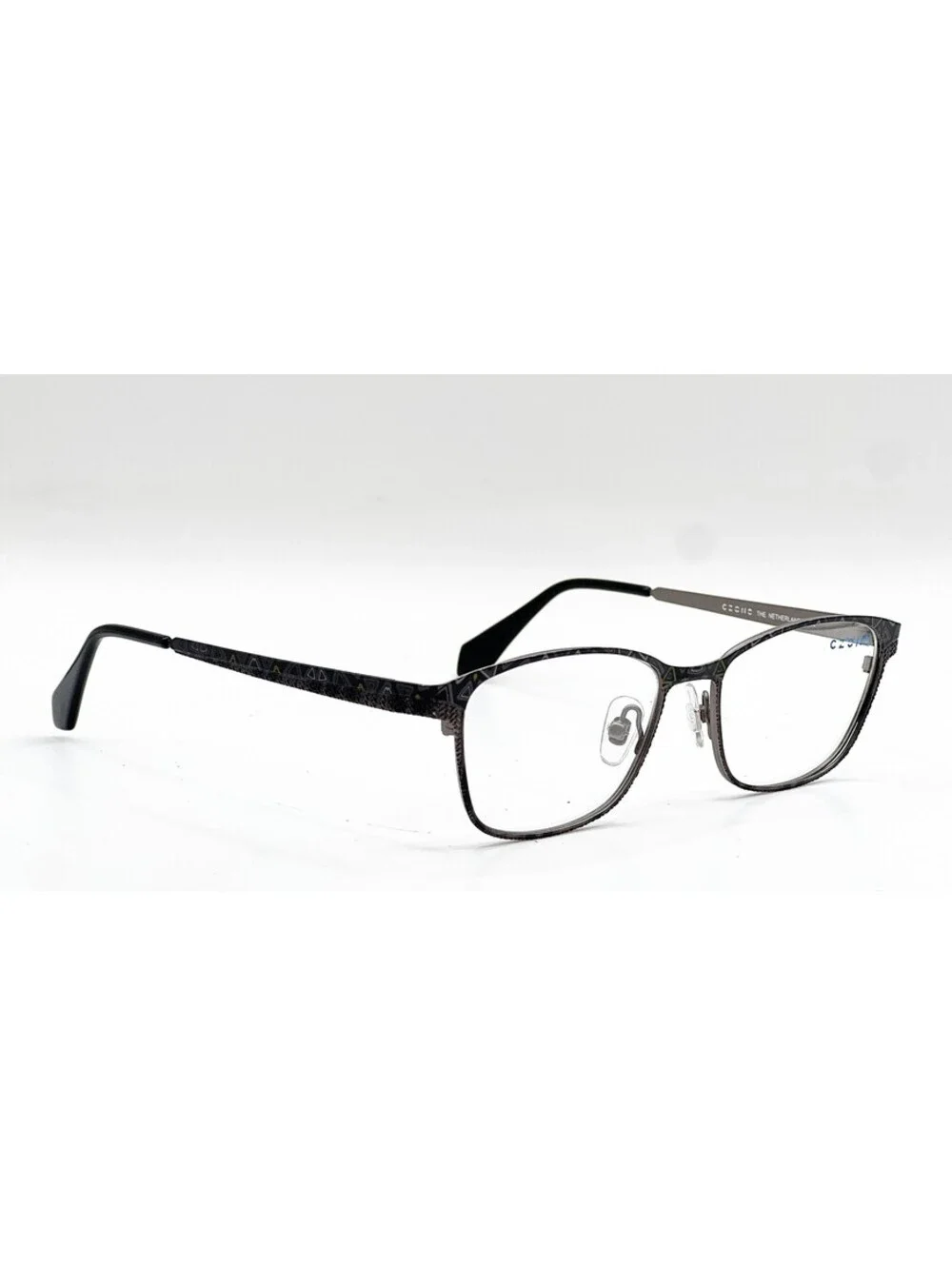 Czone E1191 80 Dark Grey Authentic Eyeglasses 52-17-140